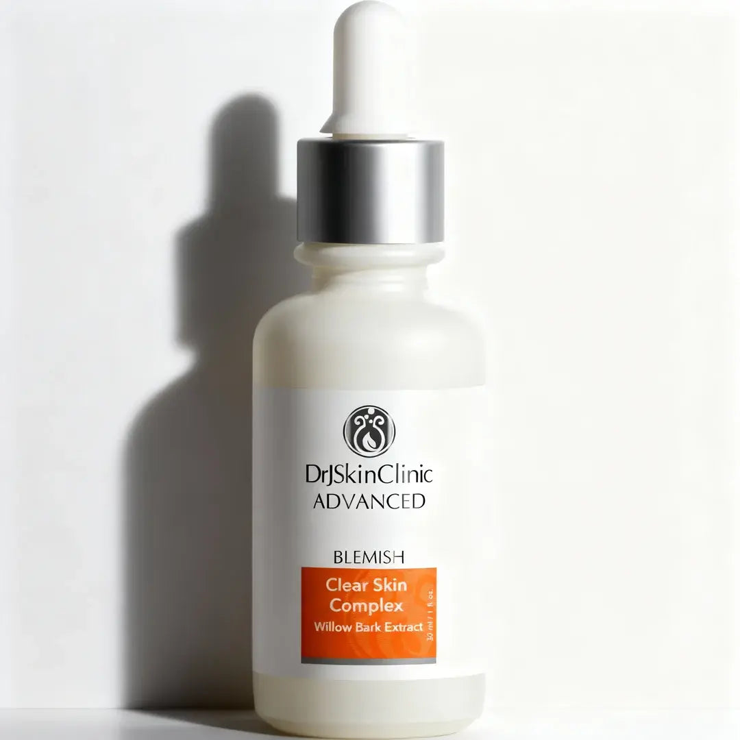 Dr SkinClinic Advanced skincare bottle on a white background