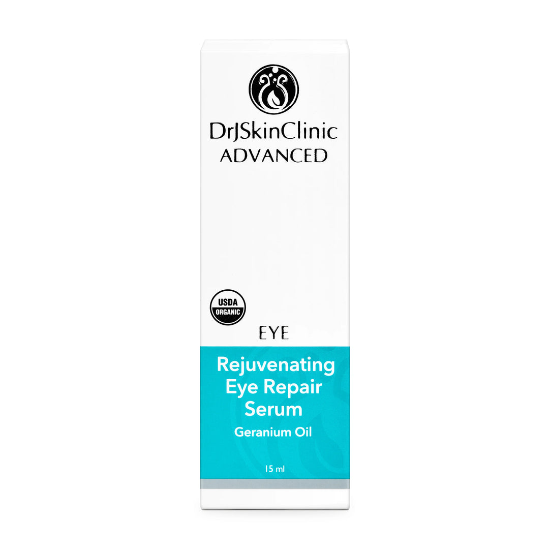 DrJSkinClinic Advanced Rejuvenating Eye Repair Serum packaging on a white background